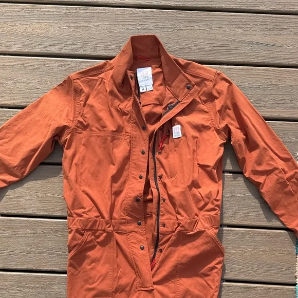 Topo Designs Rust Jumpsuit - Picture 3 of 4